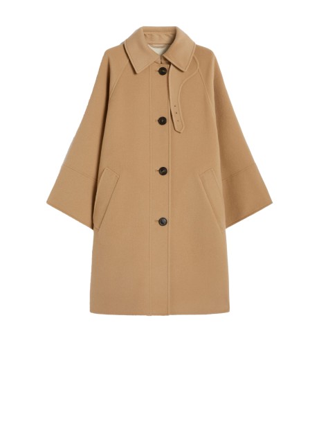 Cappotto in doppio drap di lana