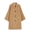 Cappotto in doppio drap di lana
