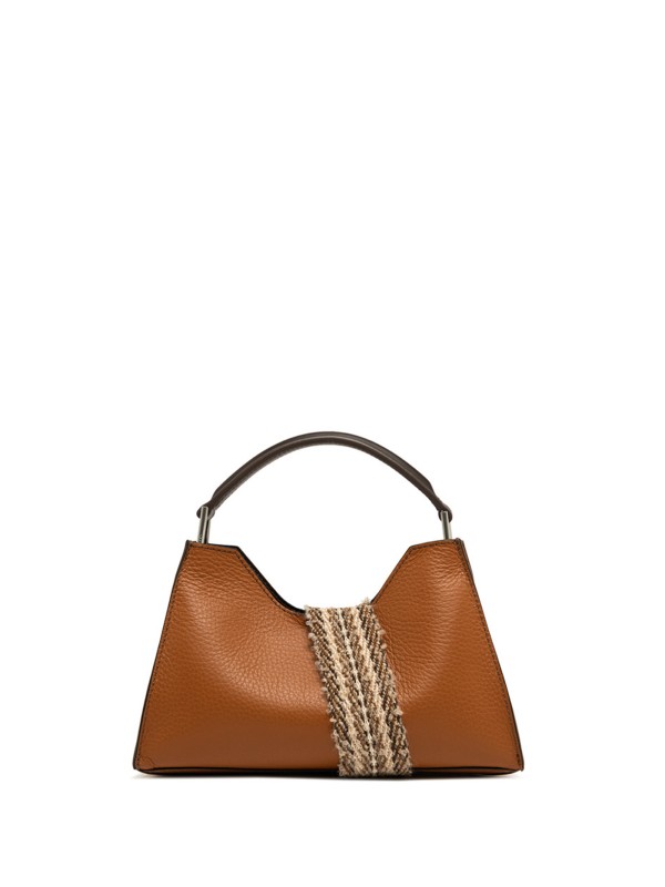 Borsa Aurora in pelle double grano maxi Borsa Aurora in pelle double grano maxi