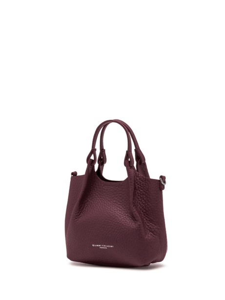 Borsa Dua in pelle rosso mattone 2