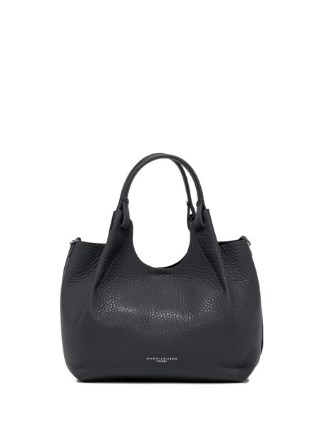 Borsa Dua in pelle nera