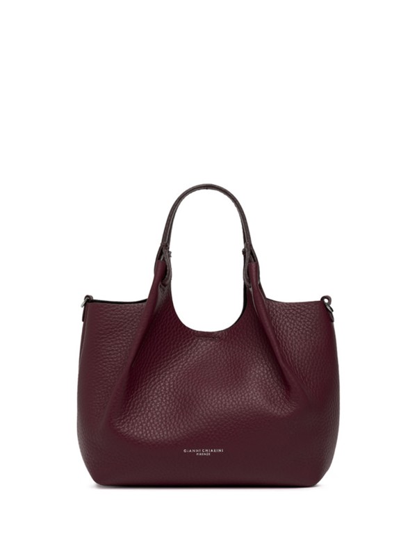 Dua leather bag dark red