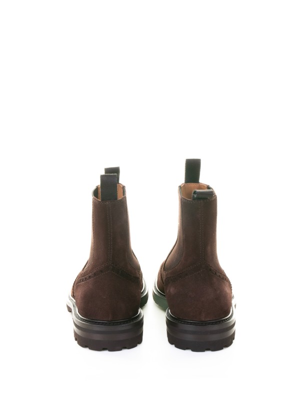 Beatles brown in suede