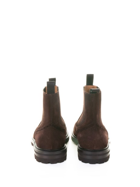 Beatles brown in suede