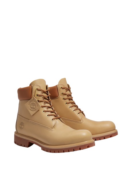 Stivaletto stringato Premium 6 Inch  beige 2