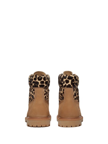 Stivaletto stringato Premium 6 Inch leopardato