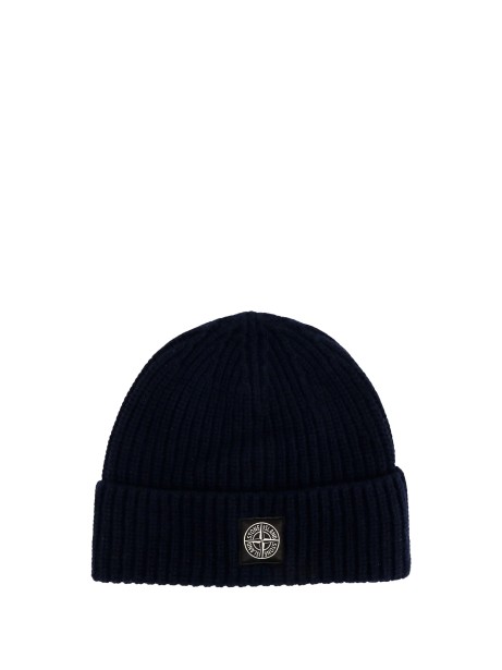 Berretto blu navy con logo