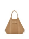 Shopping bag Script Media  in pelle martellata