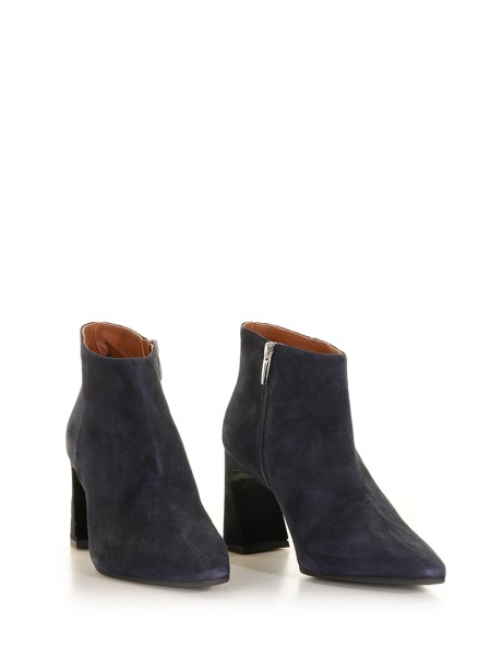 Stivaletto in suede verde 2