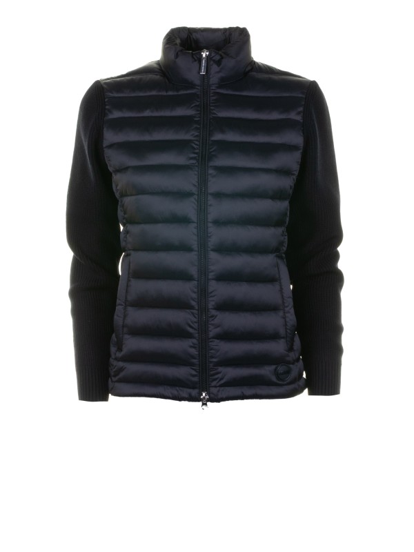 Giacca con maniche in maglia donna