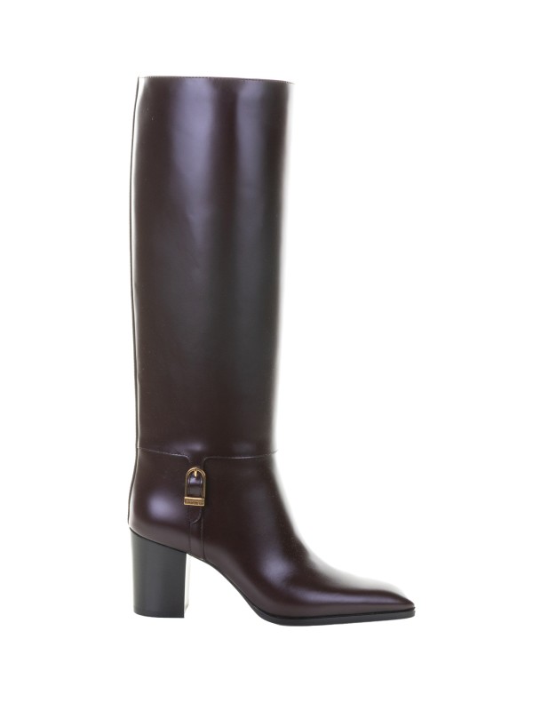 Julia boots in smooth leather
