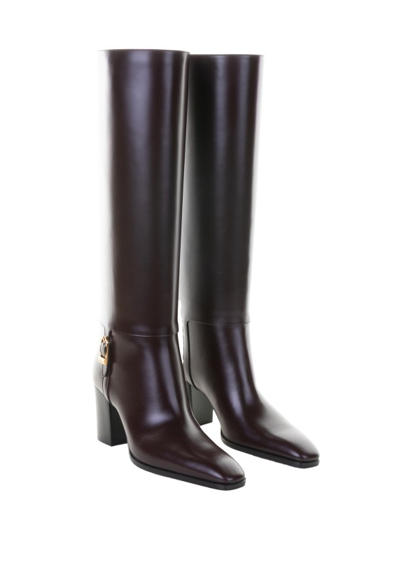 Julia boots in smooth leather