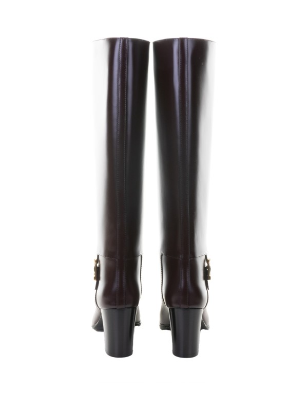 Julia boots in smooth leather