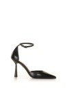 Nicole Bonnet black pump with strap