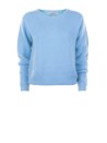 Maglia girocollo azzurra