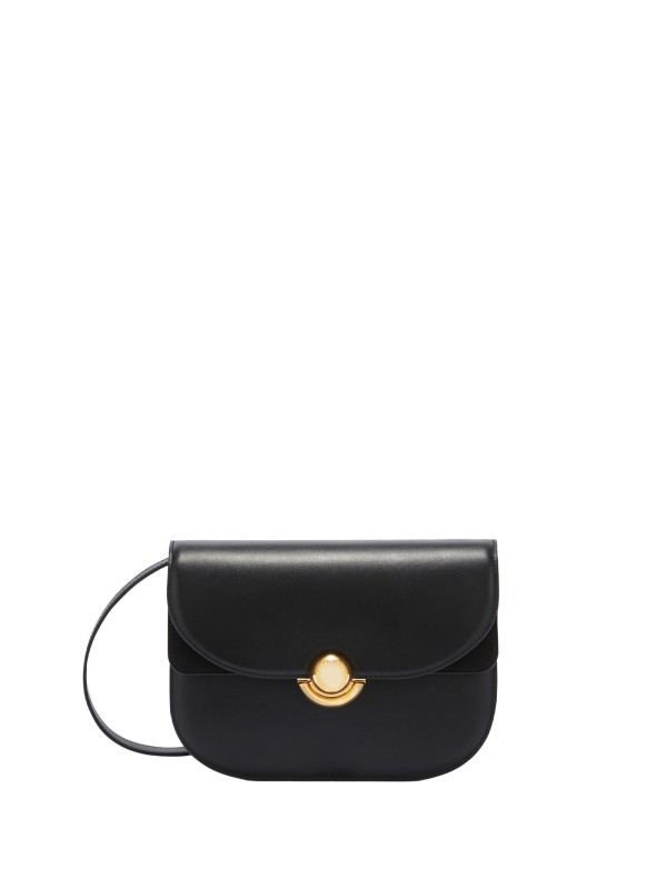 Borsa a tracolla Sfera S nera in pelle