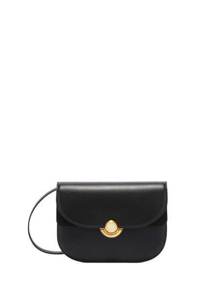 Borsa a tracolla Sfera S nera in pelle
