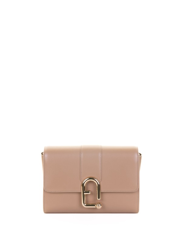 Borsa a tracolla Urban S beige in pelle Borsa a tracolla Urban S beige in pelle