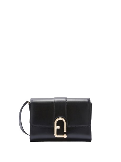 Borsa a tracolla Urban S nera in pelle