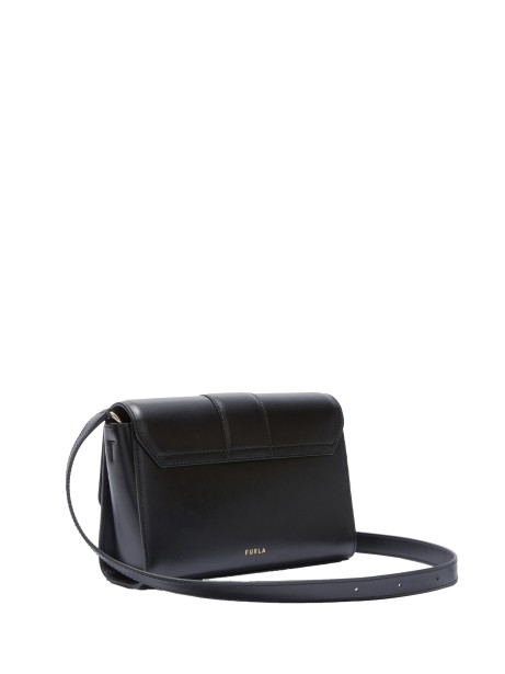 Borsa a tracolla Urban S nera in pelle