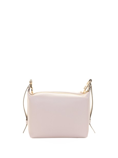 Borsa a tracolla vaniglia in pelle