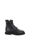 Biker nero in pelle donna