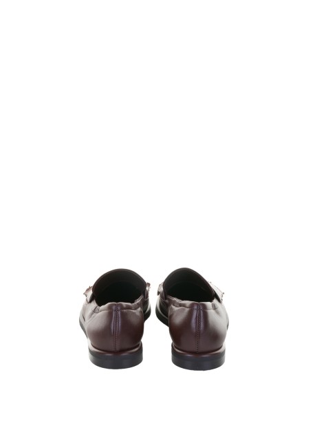 Brown Leather Moccasin