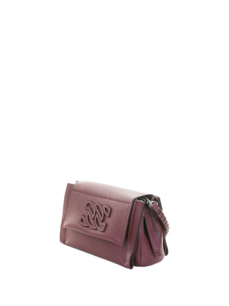 Borsa a tracolla amarena in pelle 2