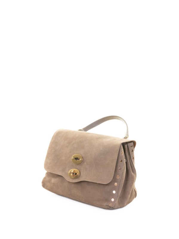 Borsa Postina Jones beige con tracolla