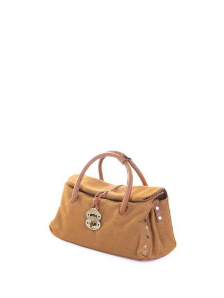 Borsa Dotta Jones brandy in suede con 2