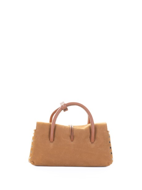 Borsa Dotta Jones brandy in suede con