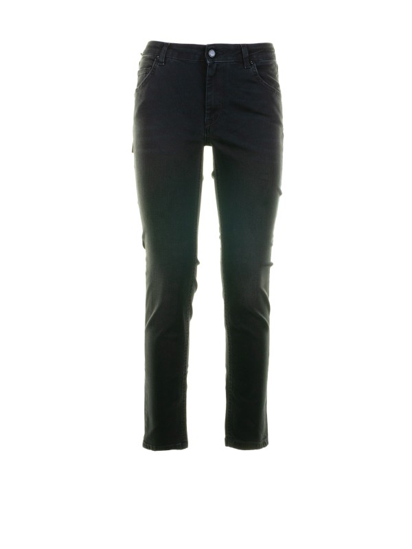Slim Fit Black Jeans