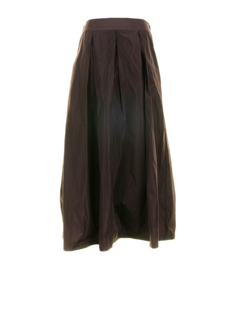 Gonna maxi a vita alta cioccolato Gonna maxi a vita alta cioccolato