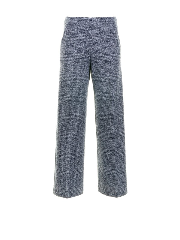 Pantalone blu tasche all'americana donna Pantalone blu tasche all'americana donna