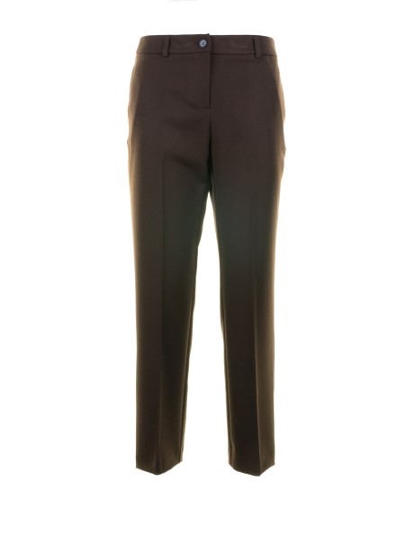 Pantalone cioccolato donna regular fit Pantalone cioccolato donna regular fit