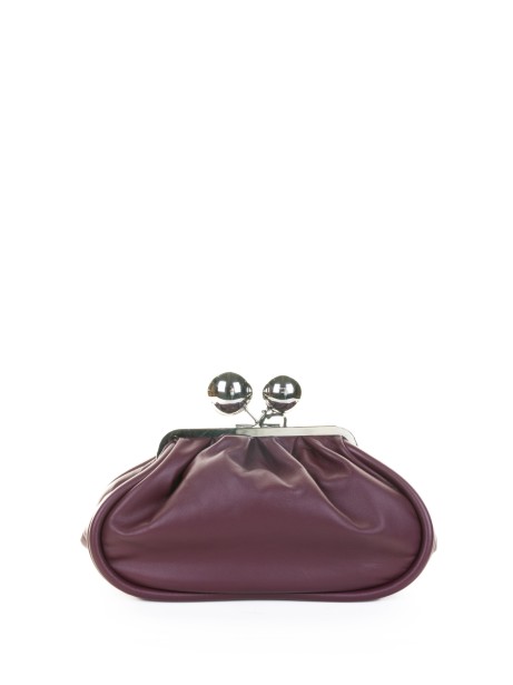 Pochette Pasticcino Bag medium in nappa lucida burgundy