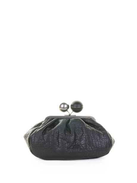 Pochette Pasticcino Bag medium in nappa lucida nero