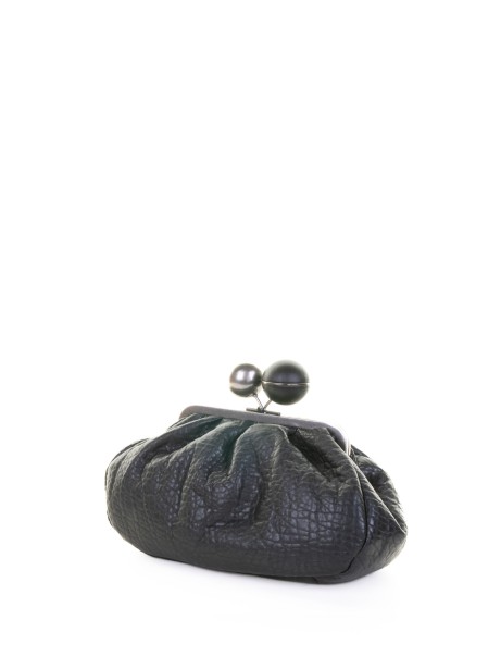 Pochette Pasticcino Bag medium in nappa lucida nero 2