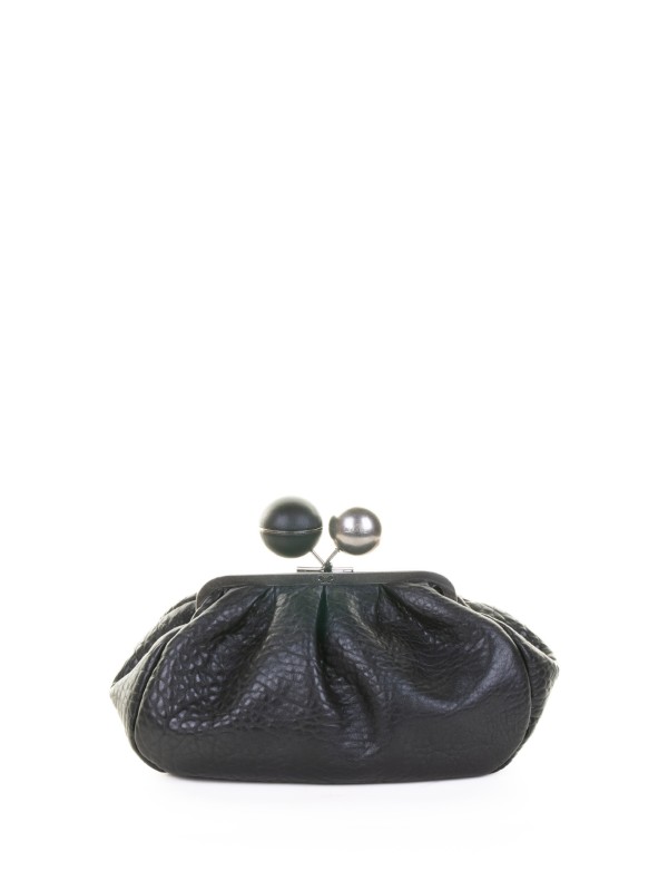 Pochette Pasticcino Bag medium in nappa lucida nero