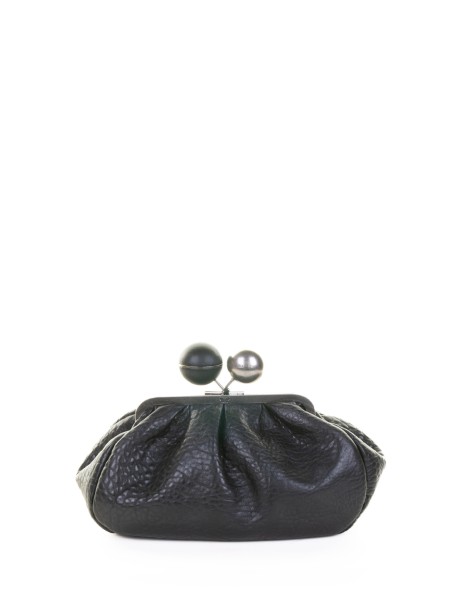 Pochette Pasticcino Bag medium in nappa lucida nero