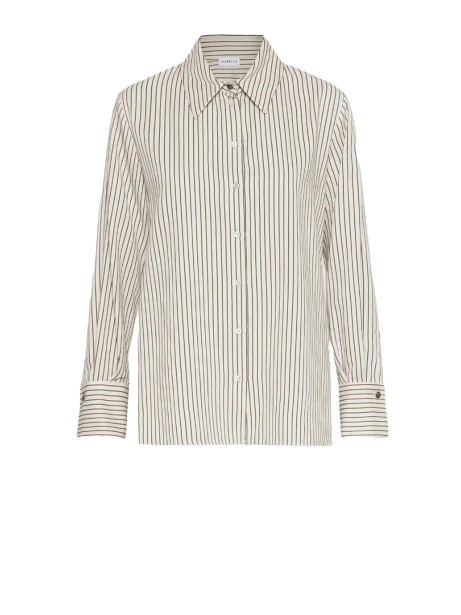 Camicia donna salvia a righe