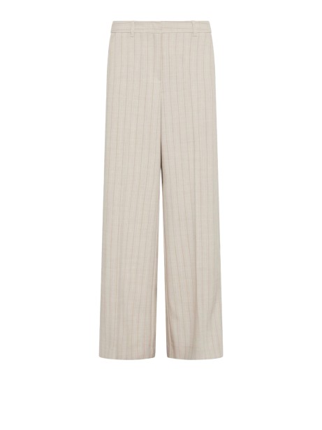 Pantalone gessato stretch