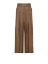 Pantalone miele motivo Galles