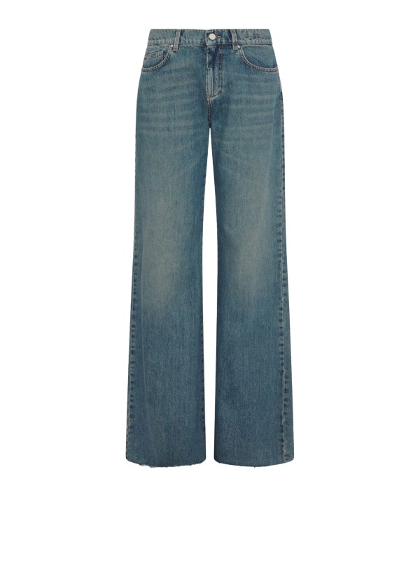 Jeans donna a vita alta wide leg Jeans donna a vita alta wide leg