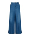 Jeans donna a vita alta wide leg