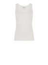 Top donna bianco in viscosa