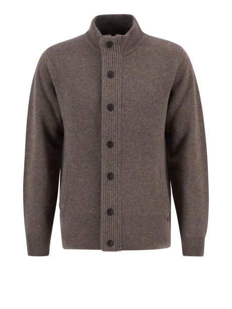 Maglione con zip Patch