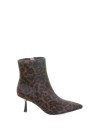 Leopard Leather Ankle Boot