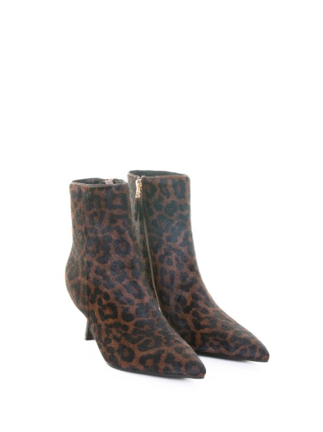 Stivaletto leopardato in pelle 2