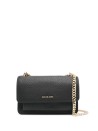 Borsa a spalla Claire convertibile grande in pelle martellata